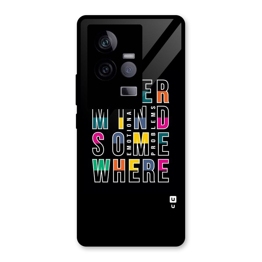 Nevermind Somewhere Glass Back Case for Vivo iQOO 11 5G