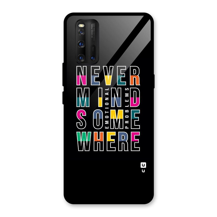 Nevermind Somewhere Glass Back Case for Vivo iQOO 3