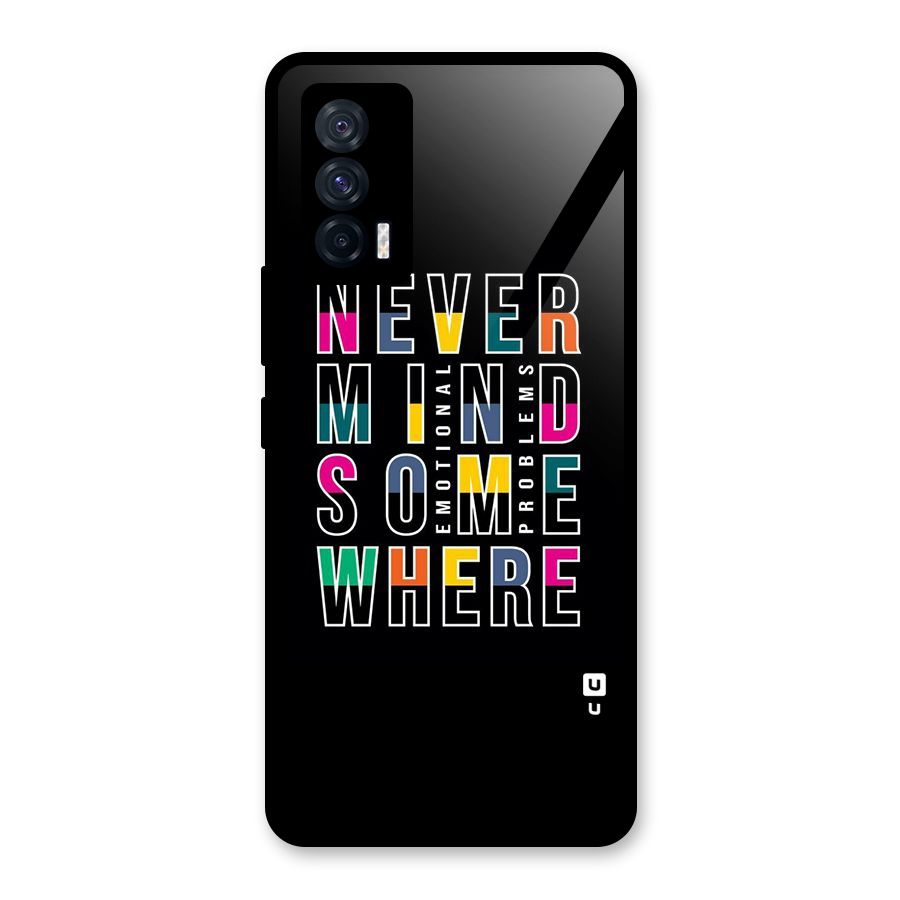 Nevermind Somewhere Glass Back Case for Vivo iQOO 7 5G