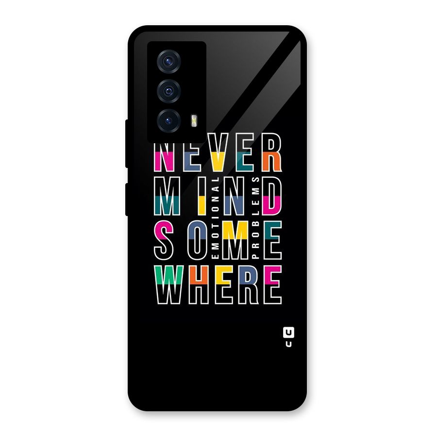 Nevermind Somewhere Glass Back Case for Vivo iQOO Z5