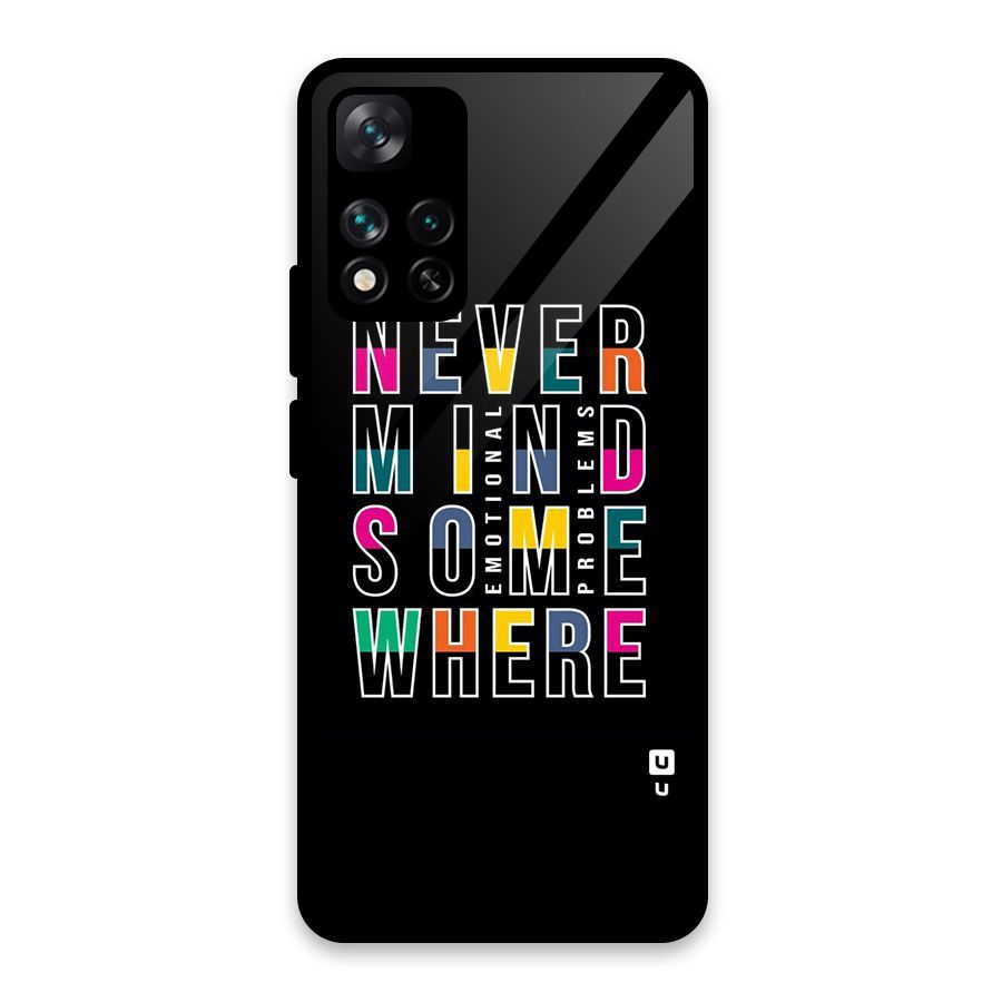 Nevermind Somewhere Glass Back Case for Xiaomi 11i HyperCharge 5G