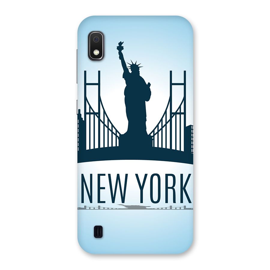 New York Skyline Back Case for Galaxy A10