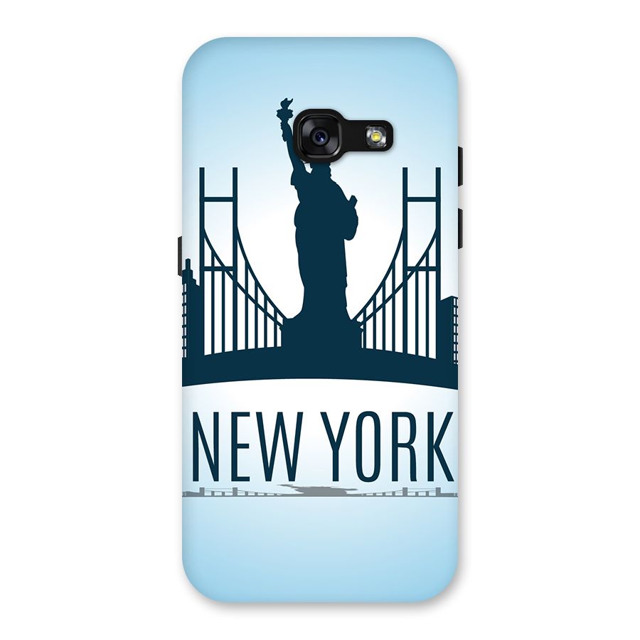 New York Skyline Back Case for Galaxy A3 (2017)