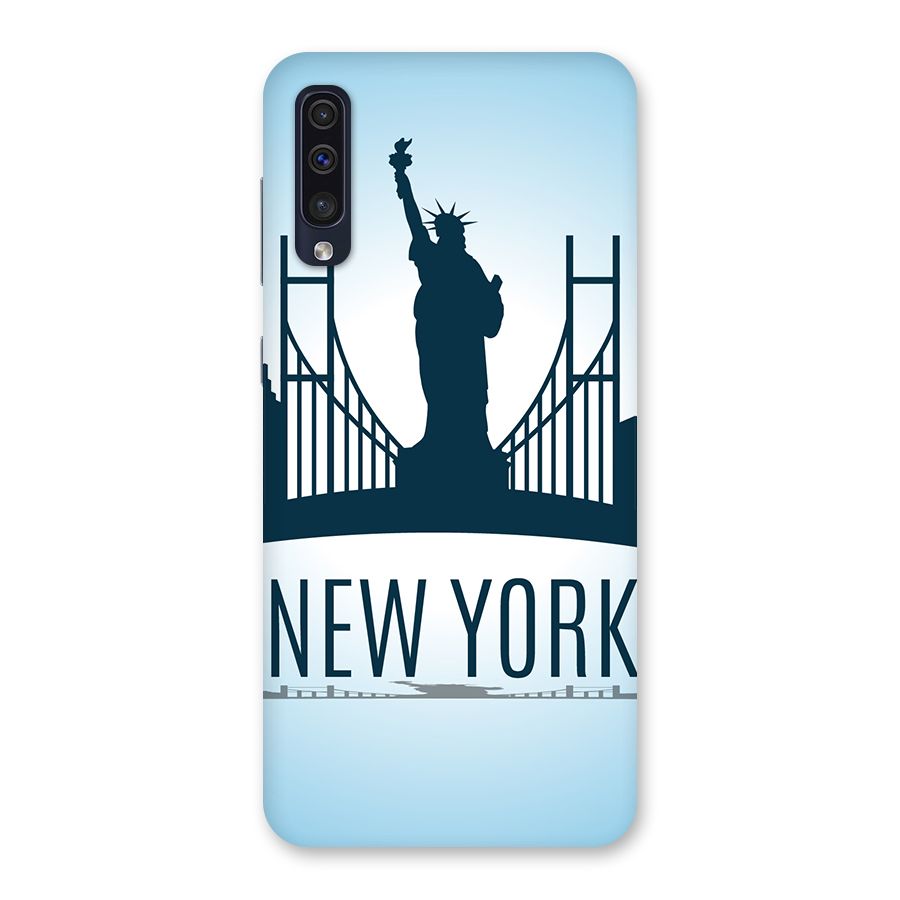 New York Skyline Back Case for Galaxy A50s