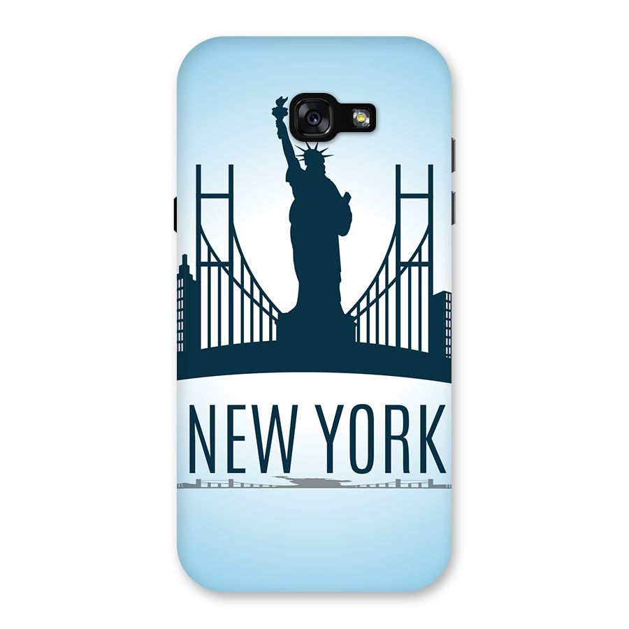 New York Skyline Back Case for Galaxy A7 (2017)