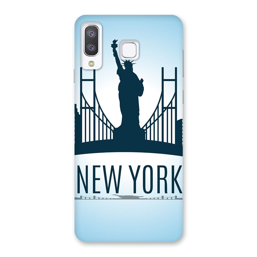New York Skyline Back Case for Galaxy A8 Star