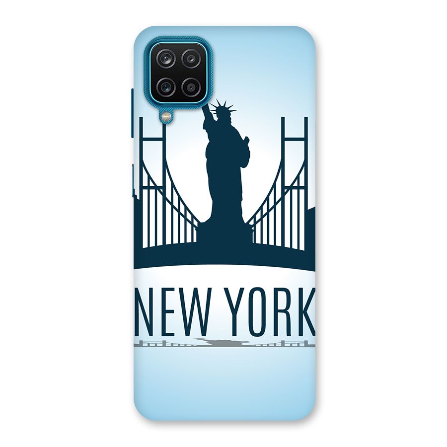 New York Skyline Back Case for Galaxy F12