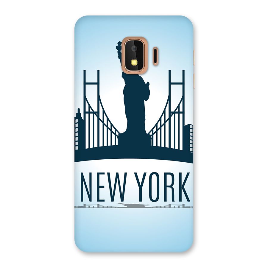 New York Skyline Back Case for Galaxy J2 Core