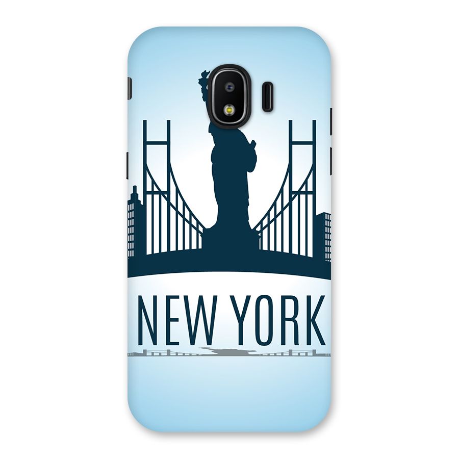 New York Skyline Back Case for Galaxy J2 Pro 2018