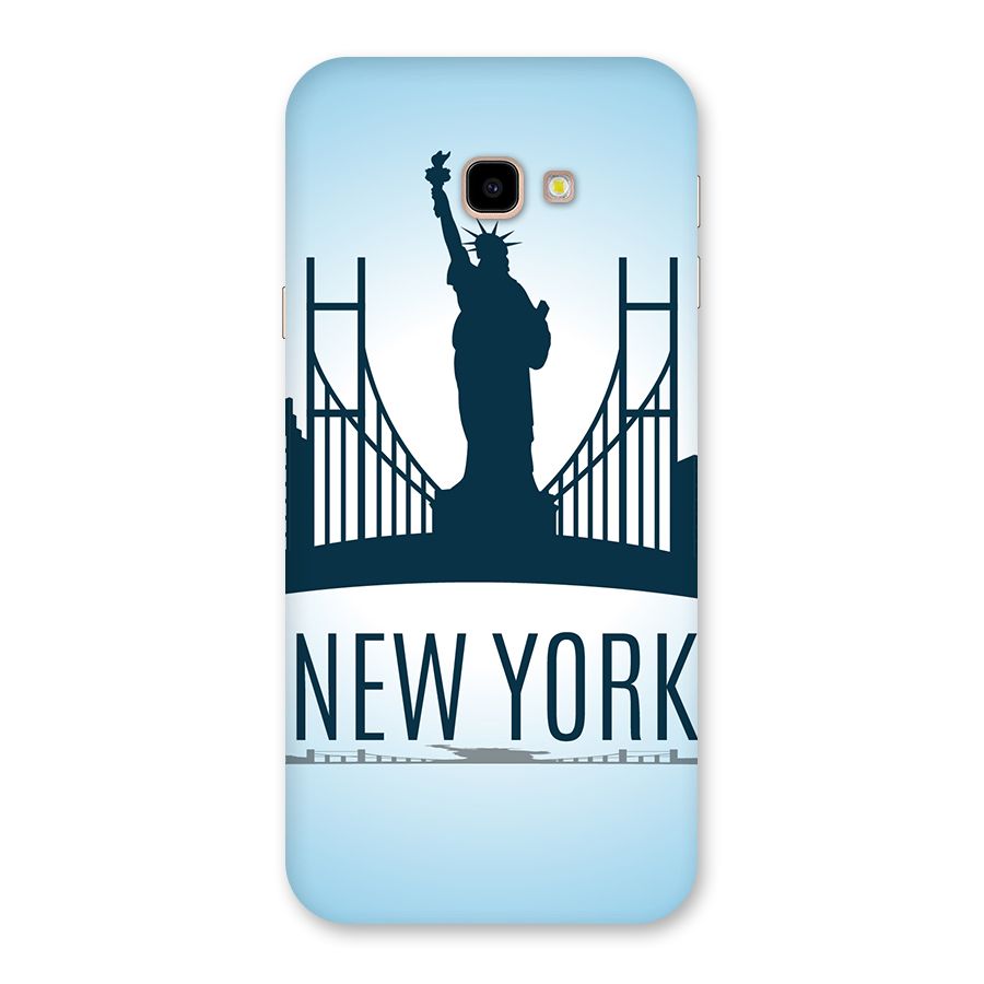 New York Skyline Back Case for Galaxy J4 Plus