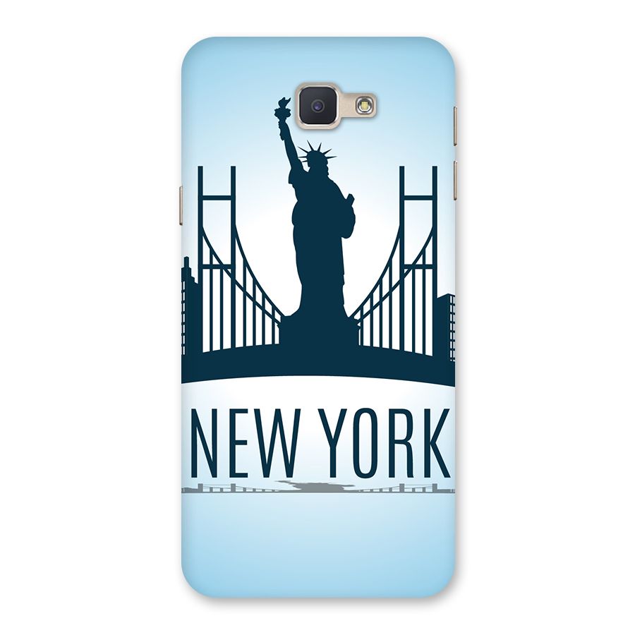 New York Skyline Back Case for Galaxy J5 Prime