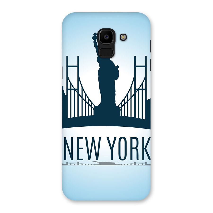 New York Skyline Back Case for Galaxy J6