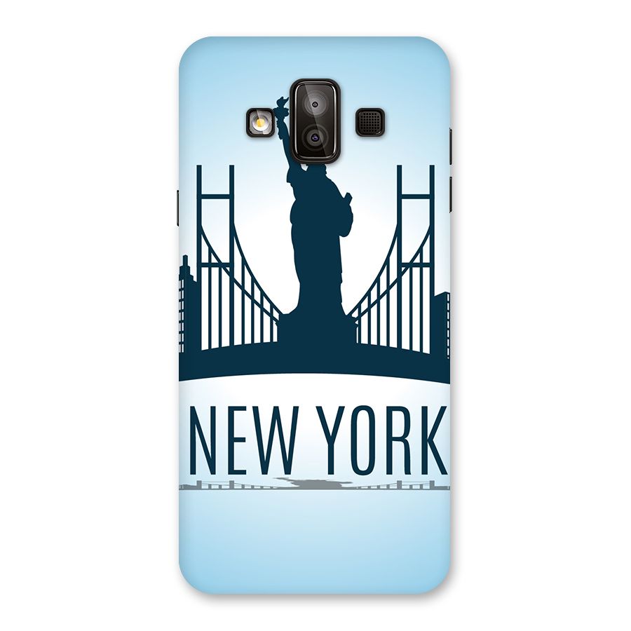 New York Skyline Back Case for Galaxy J7 Duo