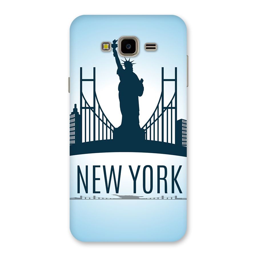 New York Skyline Back Case for Galaxy J7 Nxt
