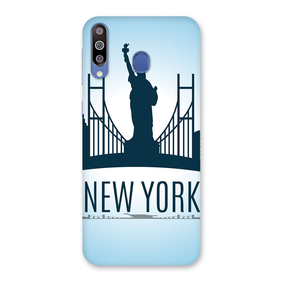 New York Skyline Back Case for Galaxy M30