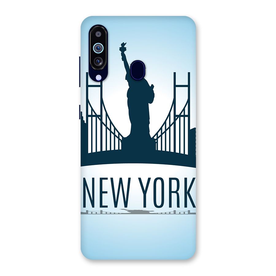 New York Skyline Back Case for Galaxy M40