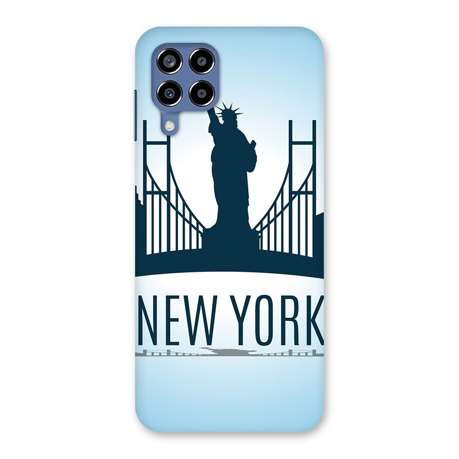 New York Skyline Back Case for Galaxy M53 5G