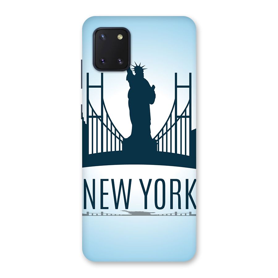 New York Skyline Back Case for Galaxy Note 10 Lite