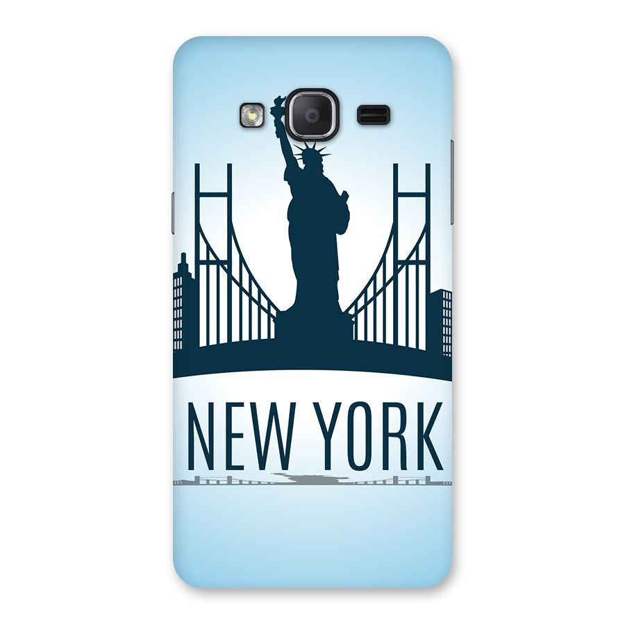 New York Skyline Back Case for Galaxy On7 2015