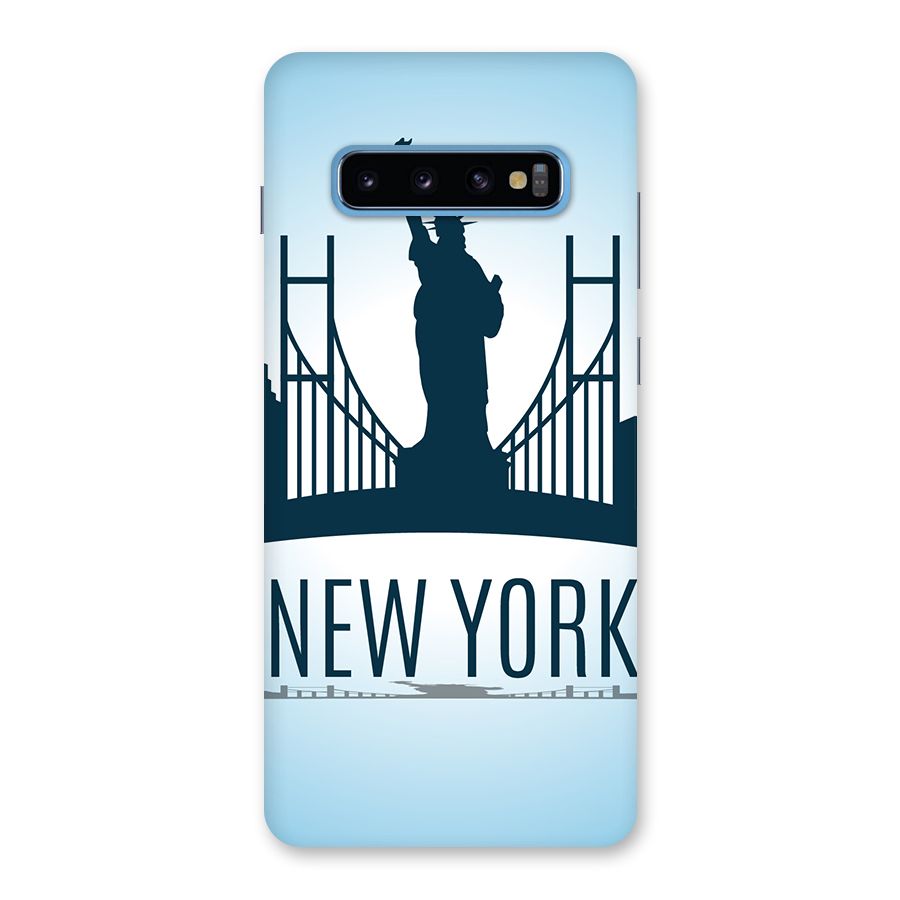 New York Skyline Back Case for Galaxy S10 Plus