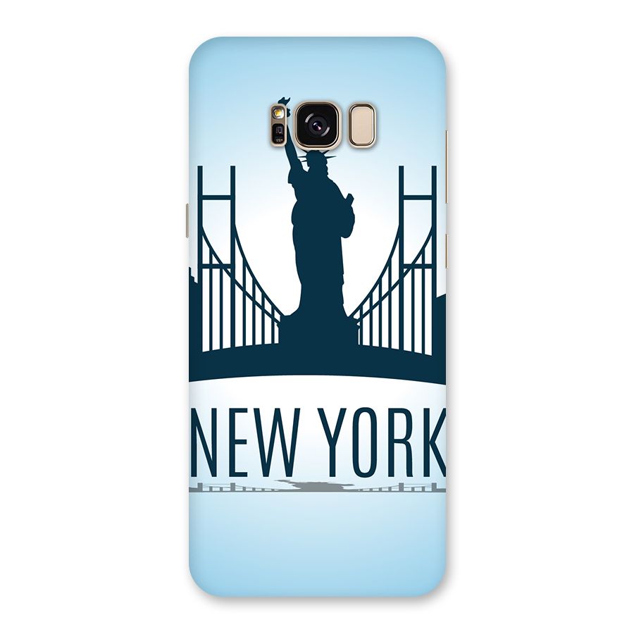 New York Skyline Back Case for Galaxy S8 Plus