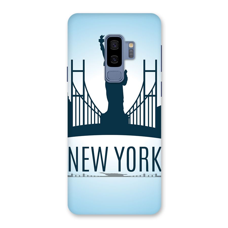New York Skyline Back Case for Galaxy S9 Plus