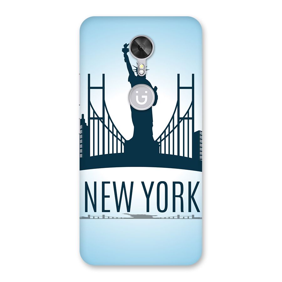 New York Skyline Back Case for Gionee A1