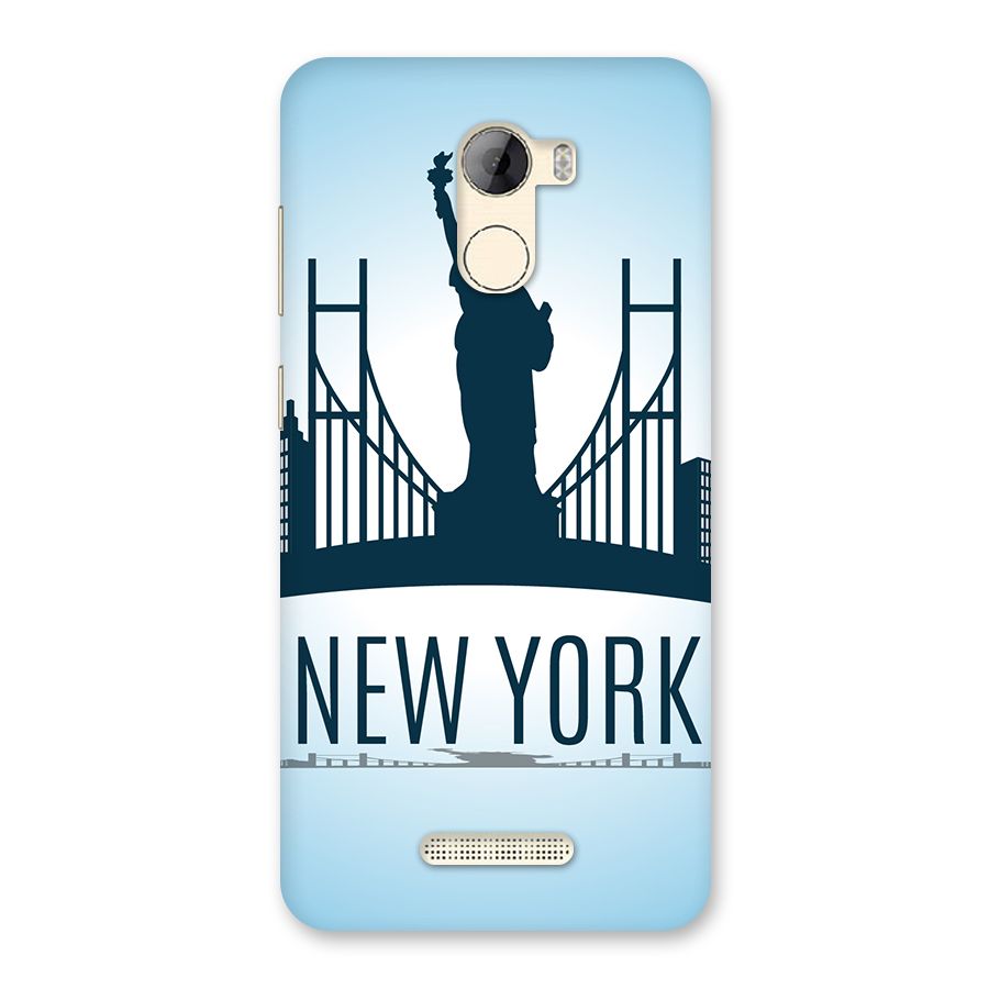 New York Skyline Back Case for Gionee A1 LIte