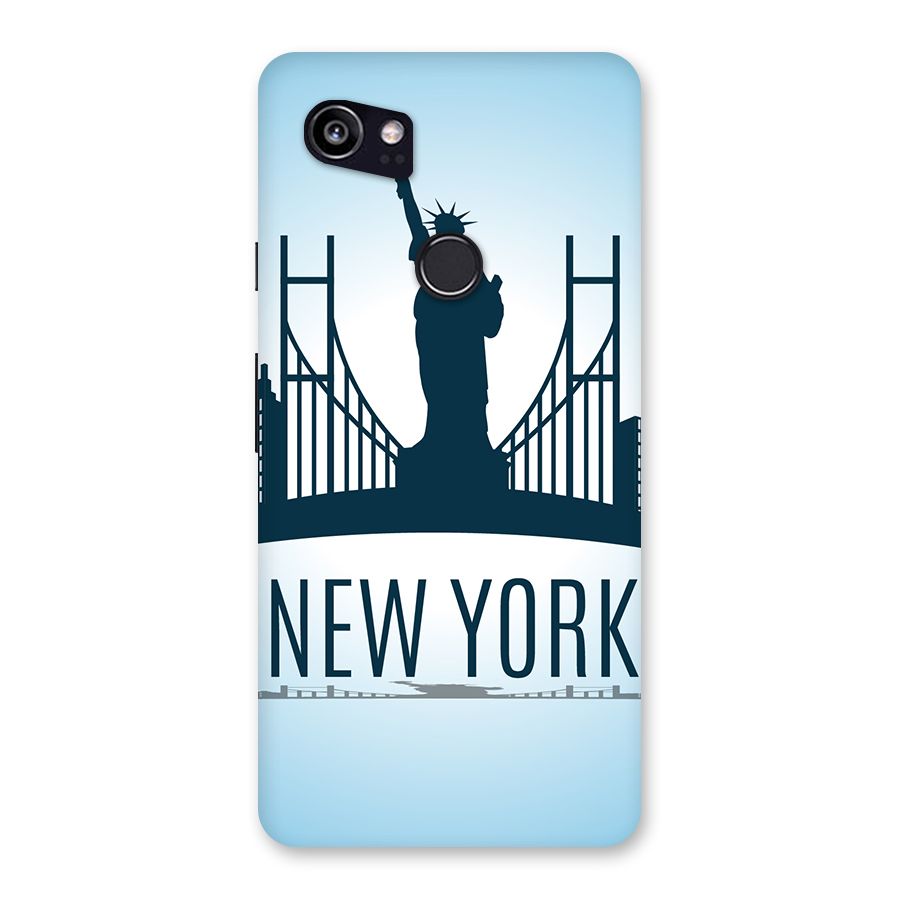 New York Skyline Back Case for Google Pixel 2 XL