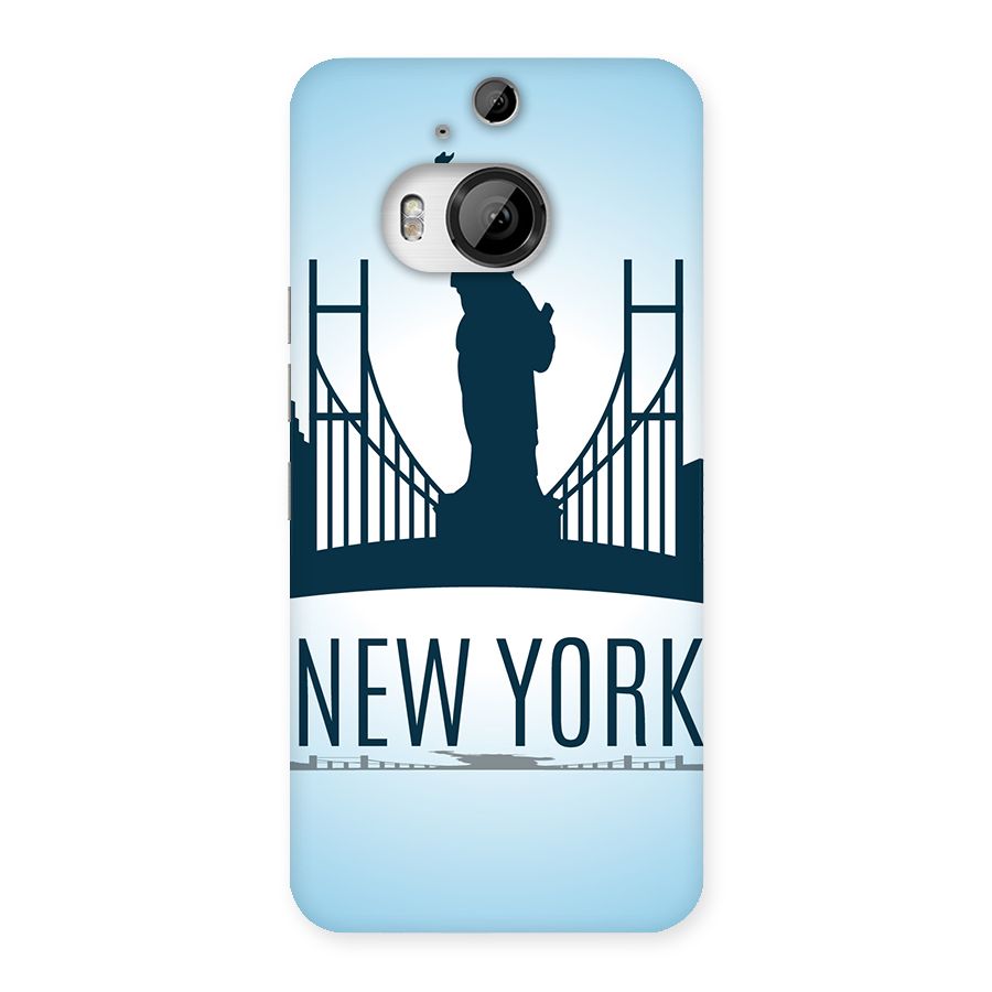 New York Skyline Back Case for HTC One M9 Plus