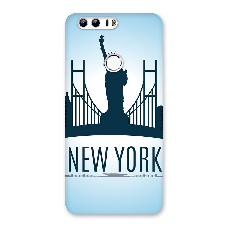 New York Skyline Back Case for Honor 8