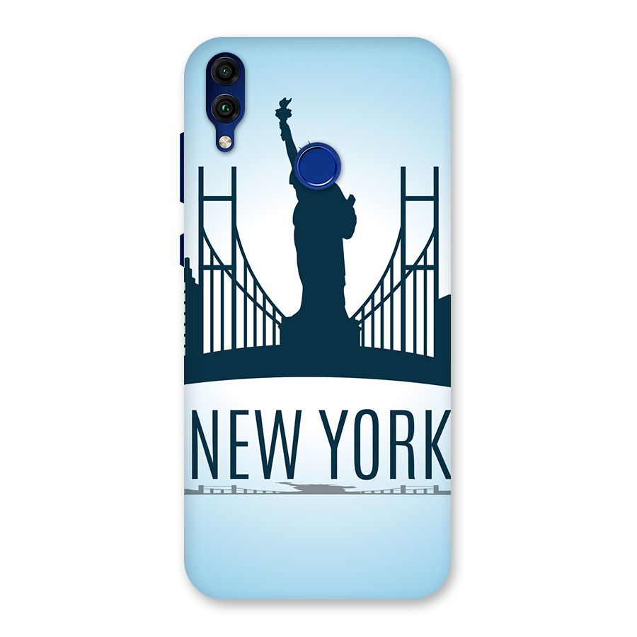New York Skyline Back Case for Honor 8C