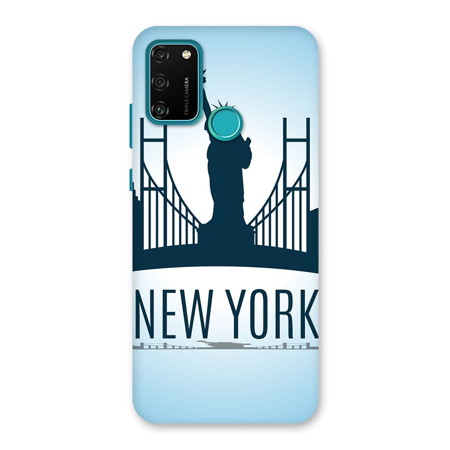 New York Skyline Back Case for Honor 9A