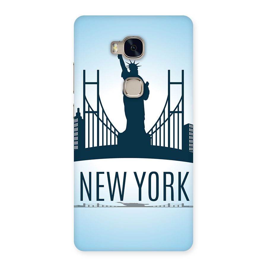 New York Skyline Back Case for Huawei Honor 5X