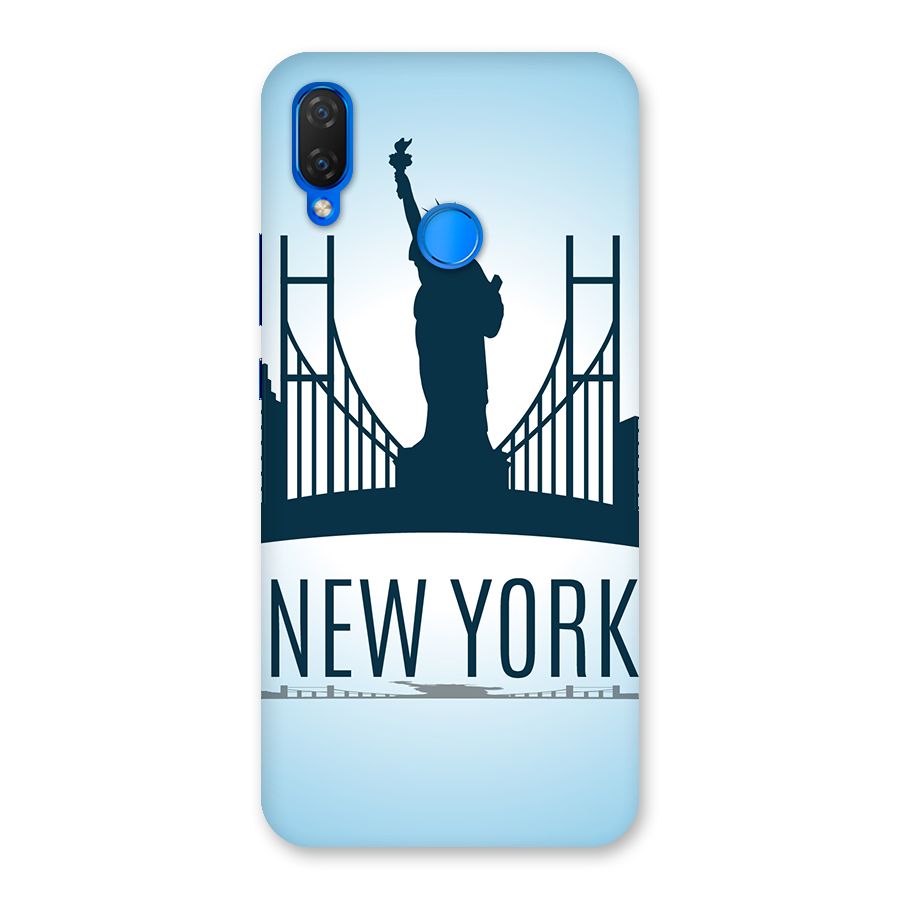 New York Skyline Back Case for Huawei P Smart+
