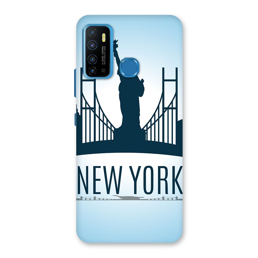 New York Skyline Back Case for Infinix Hot 9