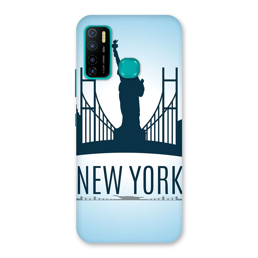 New York Skyline Back Case for Infinix Hot 9 Pro