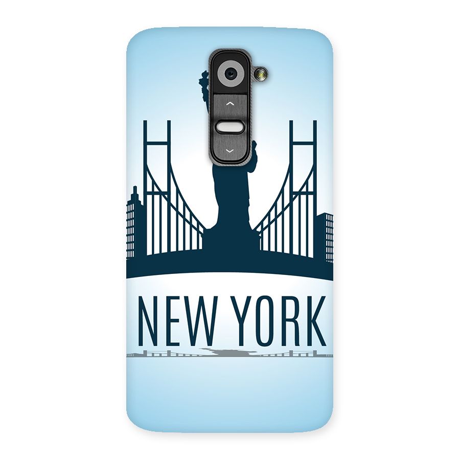 New York Skyline Back Case for LG G2