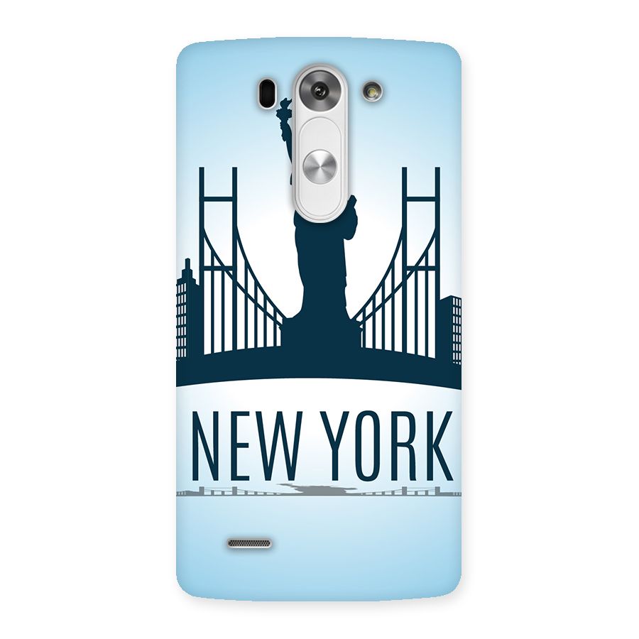 New York Skyline Back Case for LG G3 Beat