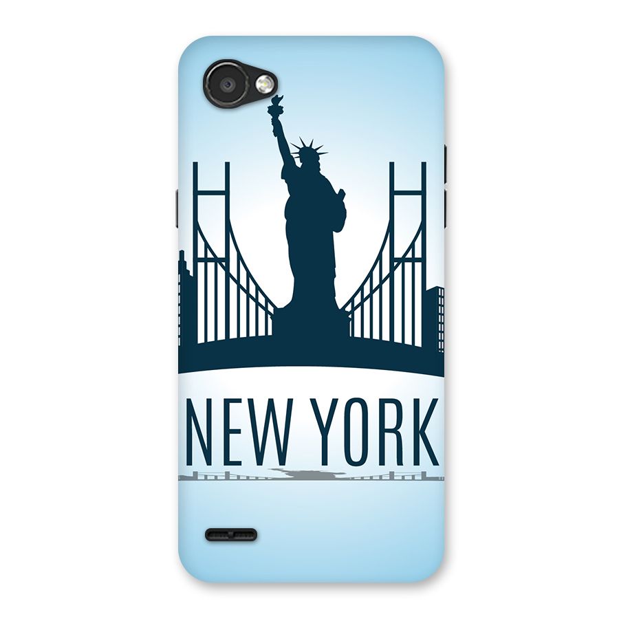 New York Skyline Back Case for LG Q6