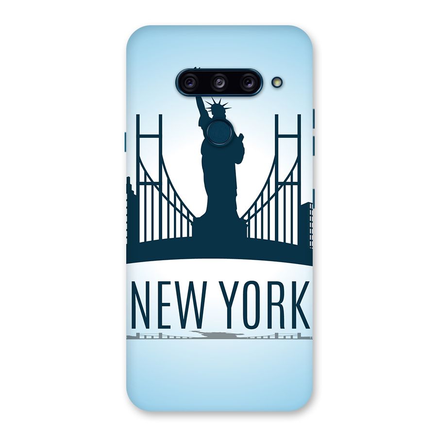New York Skyline Back Case for LG  V40 ThinQ