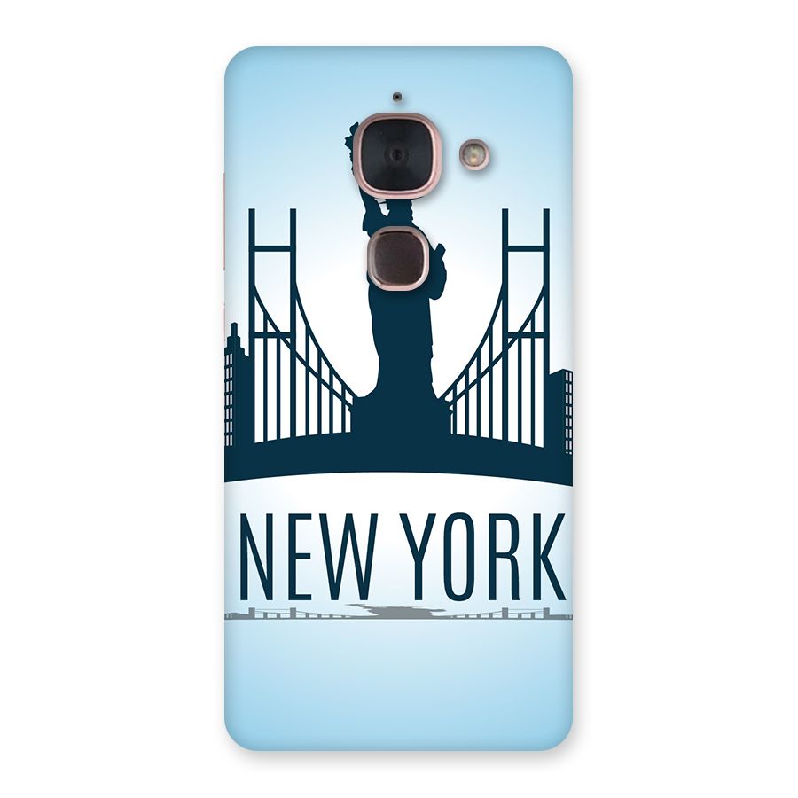 New York Skyline Back Case for Le Max 2