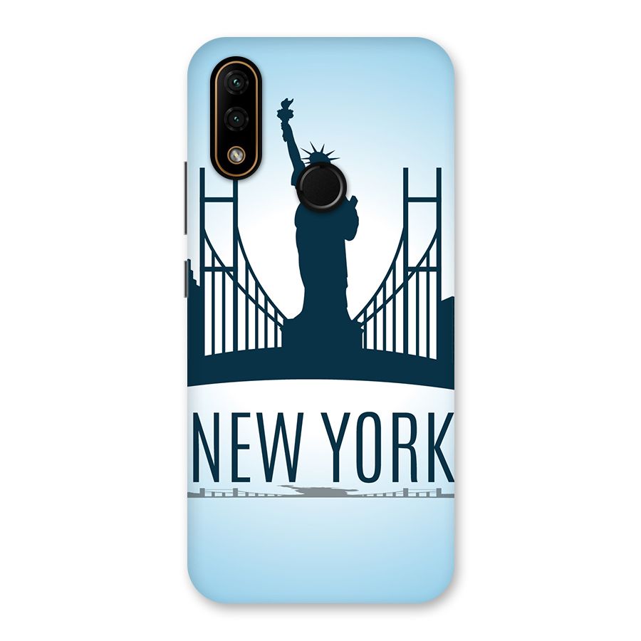 New York Skyline Back Case for Lenovo A6 Note