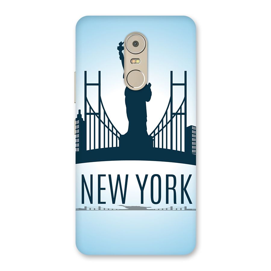 New York Skyline Back Case for Lenovo K6 Note