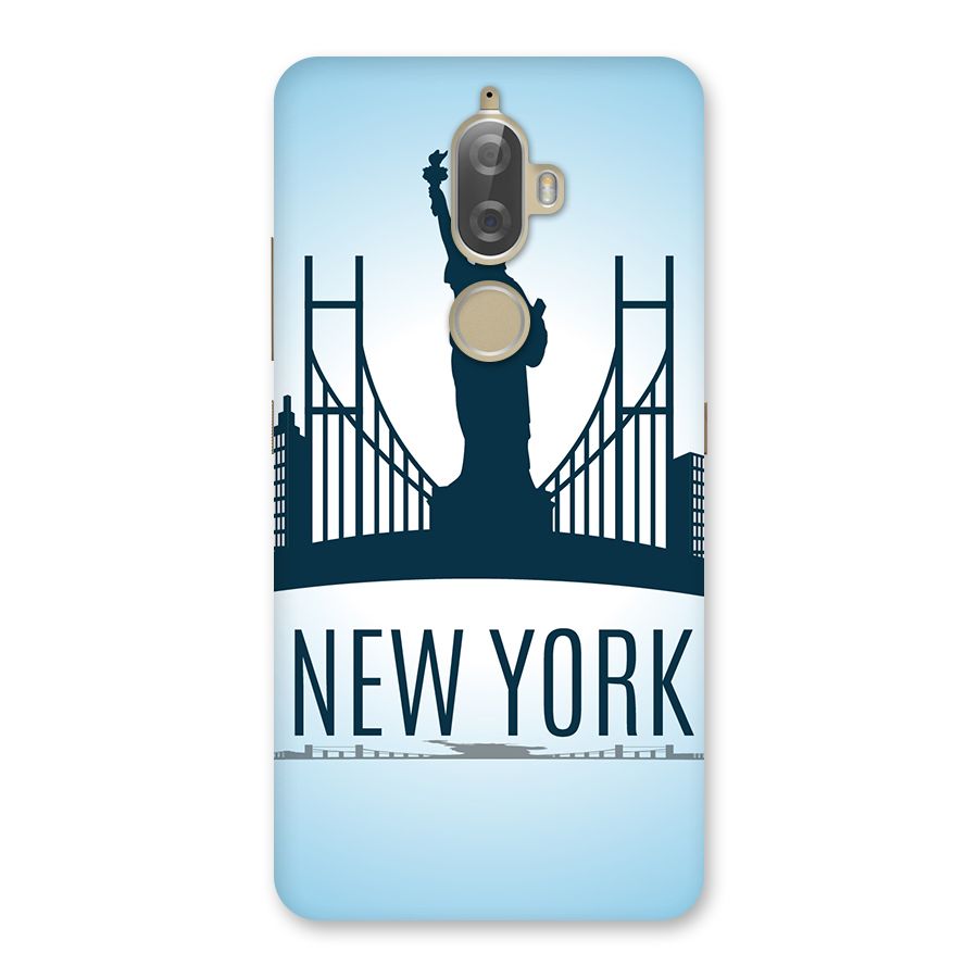New York Skyline Back Case for Lenovo K8 Plus