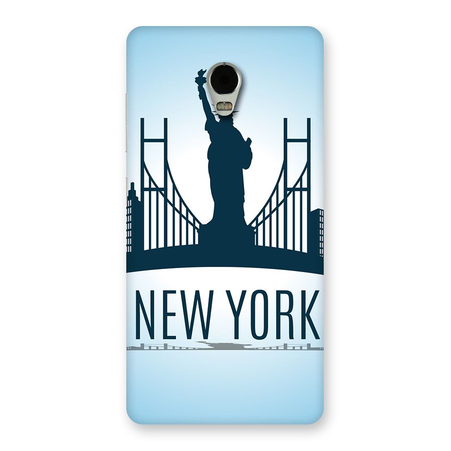 New York Skyline Back Case for Lenovo Vibe P1