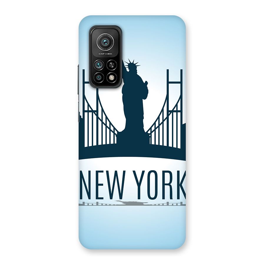 New York Skyline Back Case for Mi 10T Pro 5G