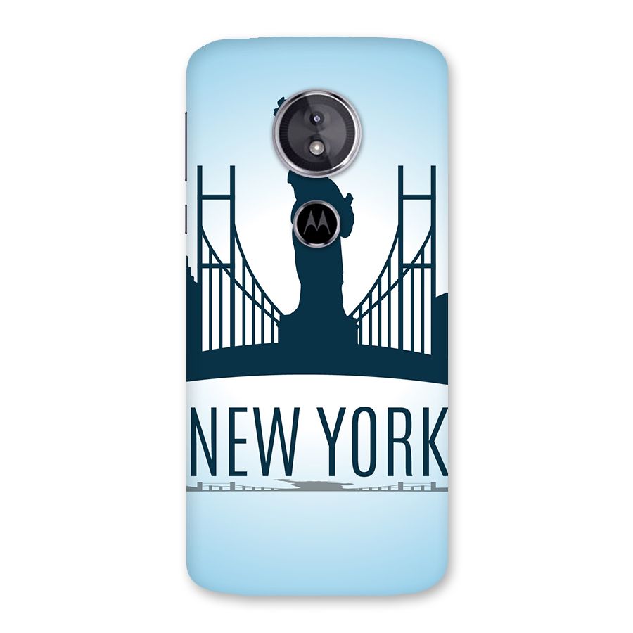 New York Skyline Back Case for Moto E5
