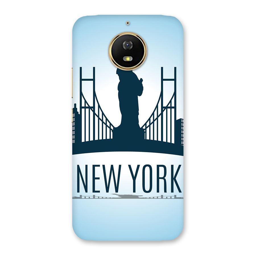 New York Skyline Back Case for Moto G5s