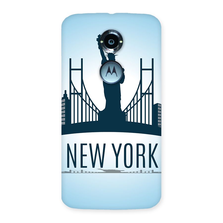 New York Skyline Back Case for Moto X 2nd Gen